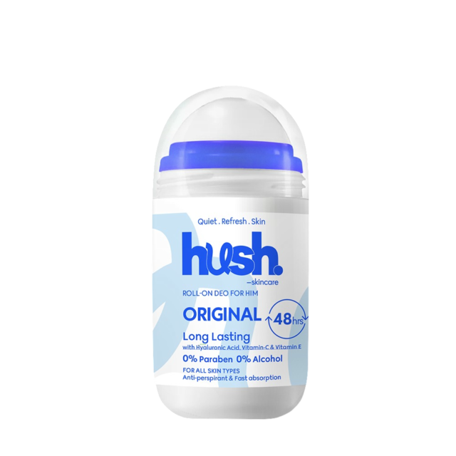 Hush Skincare Roll-on Deodorant Original For Him