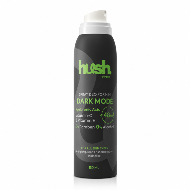 Hush Skincare Dark Mode Deodorant Spray