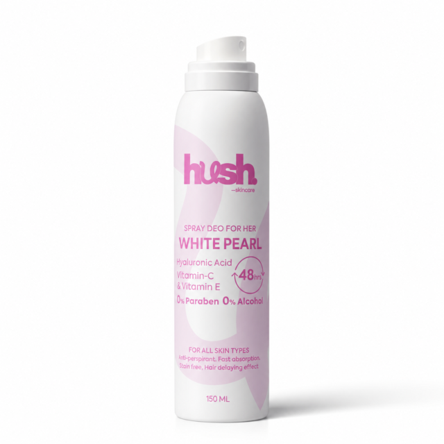 Hush Skincare White Pearl Deodorant Spray