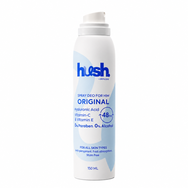 Hush Skincare Original For Him Deodorant Spray