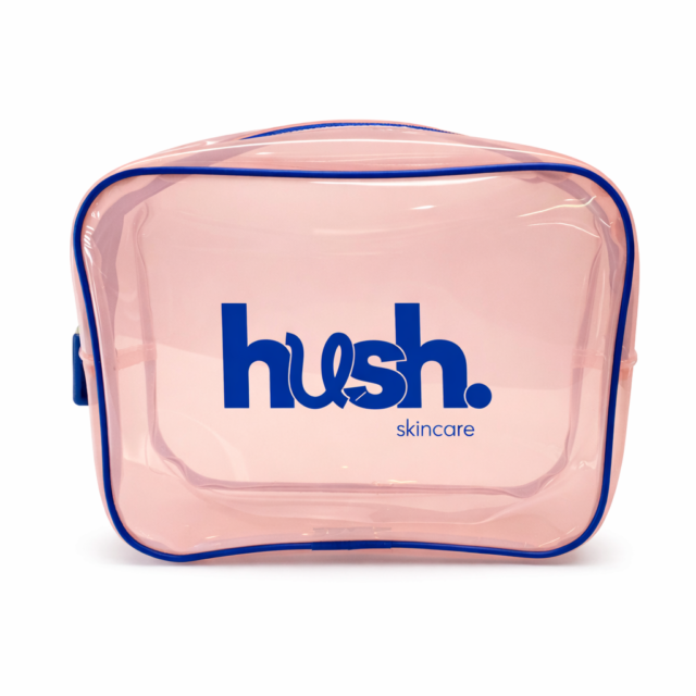 Hush Skincare Cosmetic Pouch – Limited Edition