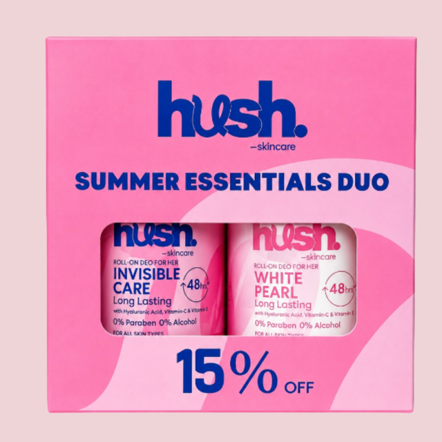 Summer Essentials Roll on Duo-Invisible Pearl